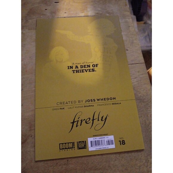 Firefly #18 - Animated Series Variant - Boom! Studios 2020 - Picture 2 of 2